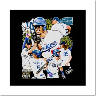 Los Angeles D 2020 World Series Champs Team Posters and Art